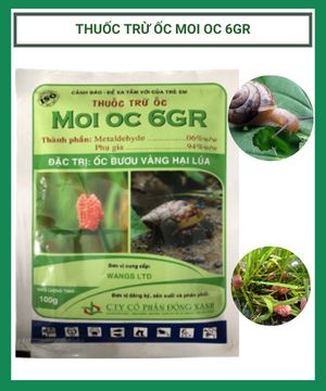 Thuốc trừ ốc MOI OC 6GR (Ốc sên, ốc nhớt, ốc bưu,…)