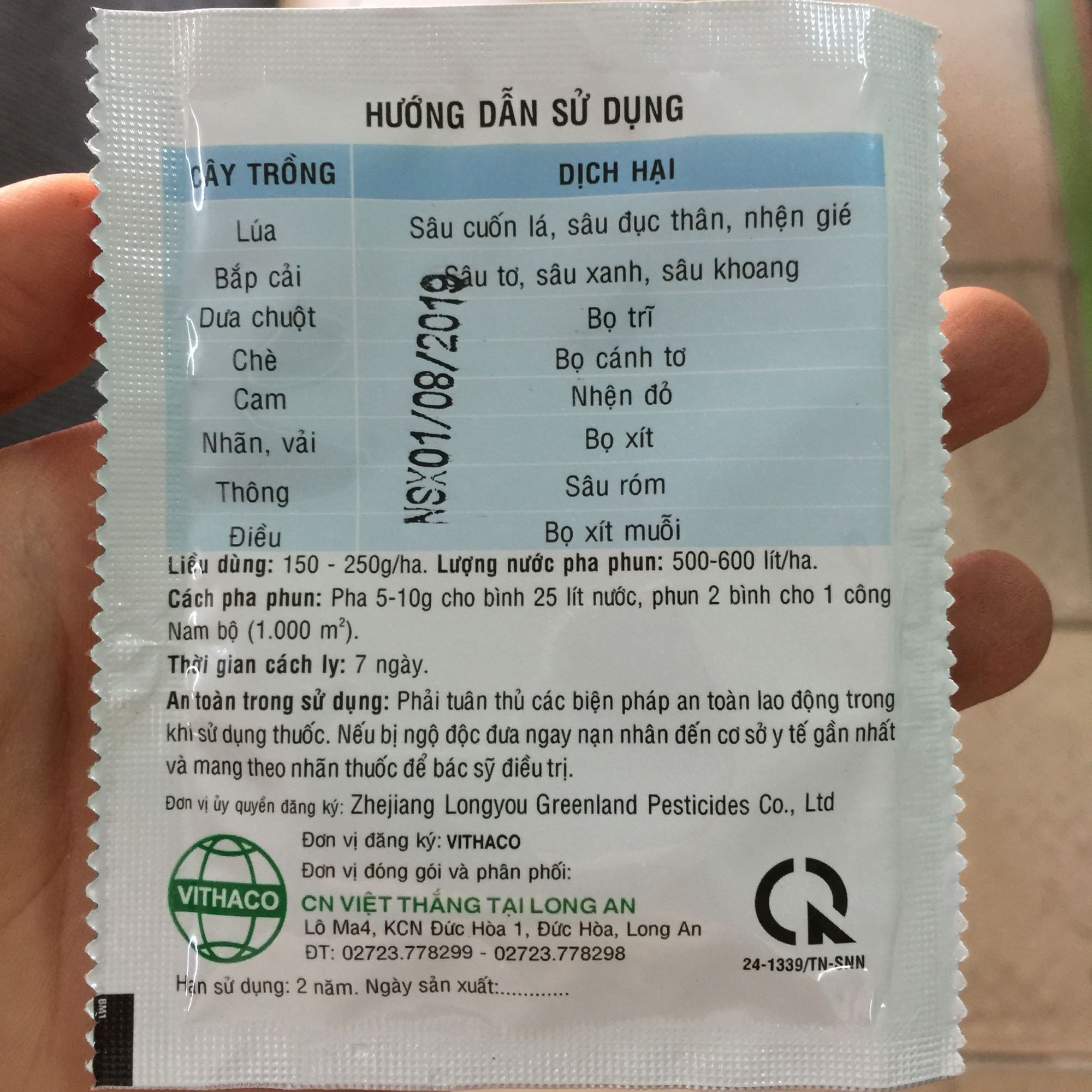 Thuốc trừ sâu Tasieu 2