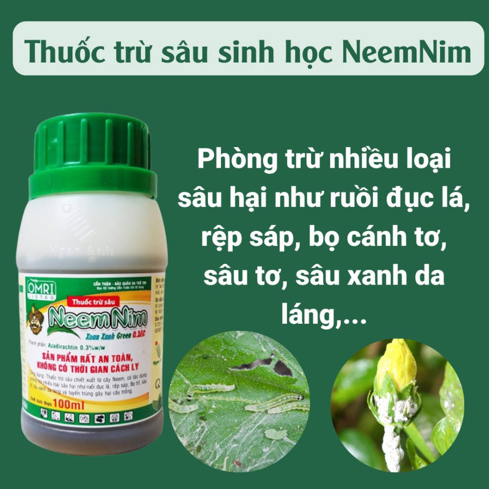 Thuốc trừ sâu sinh học NeemNim 100ml 3