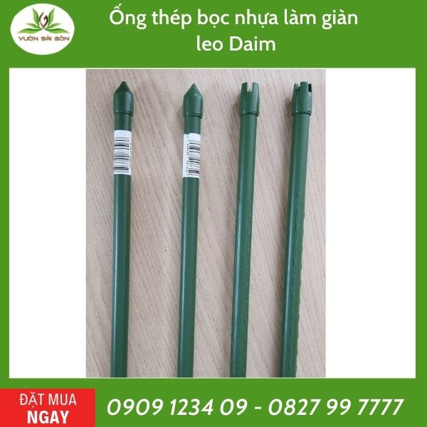 Ống thép bọc nhựa làm giàn leo Daim 2