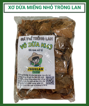 Xơ dừa miếng trồng Lan miếng nhỏ ( Gói 150-200gr)