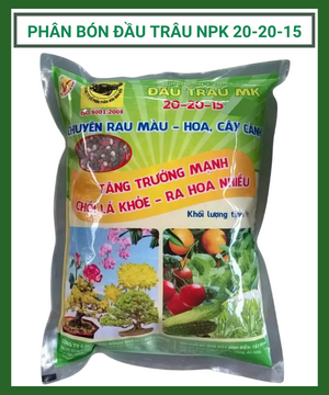 Phân Bón Đầu Trâu NPK 20 – 20 – 15 (1kg)