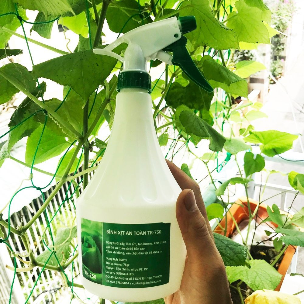Bình tưới cây – Bình xịt an toàn DUDACO TR500 và TR750 3
