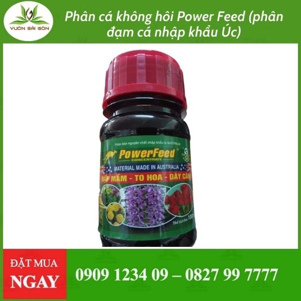 Phân cá hữu cơ PowerFeed (phân đạm cá nhập khẩu Úc) 2