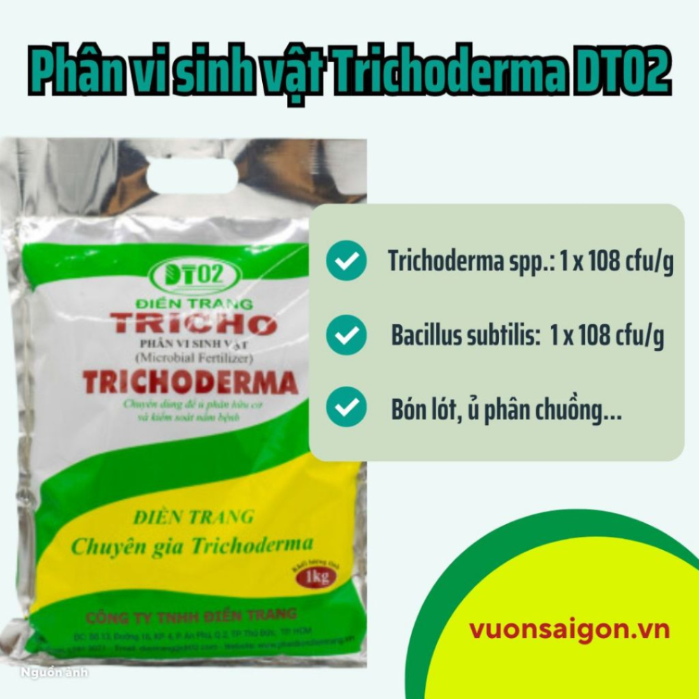 Phân vi sinh vật Trichoderma Điền Trang Tricho DT02 2