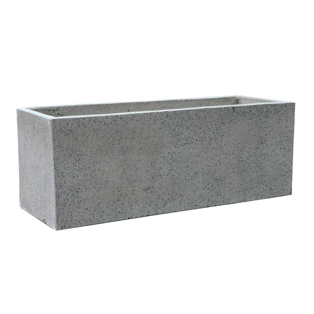 Chậu Xi Măng Đá Mài Hình Chữ Nhật