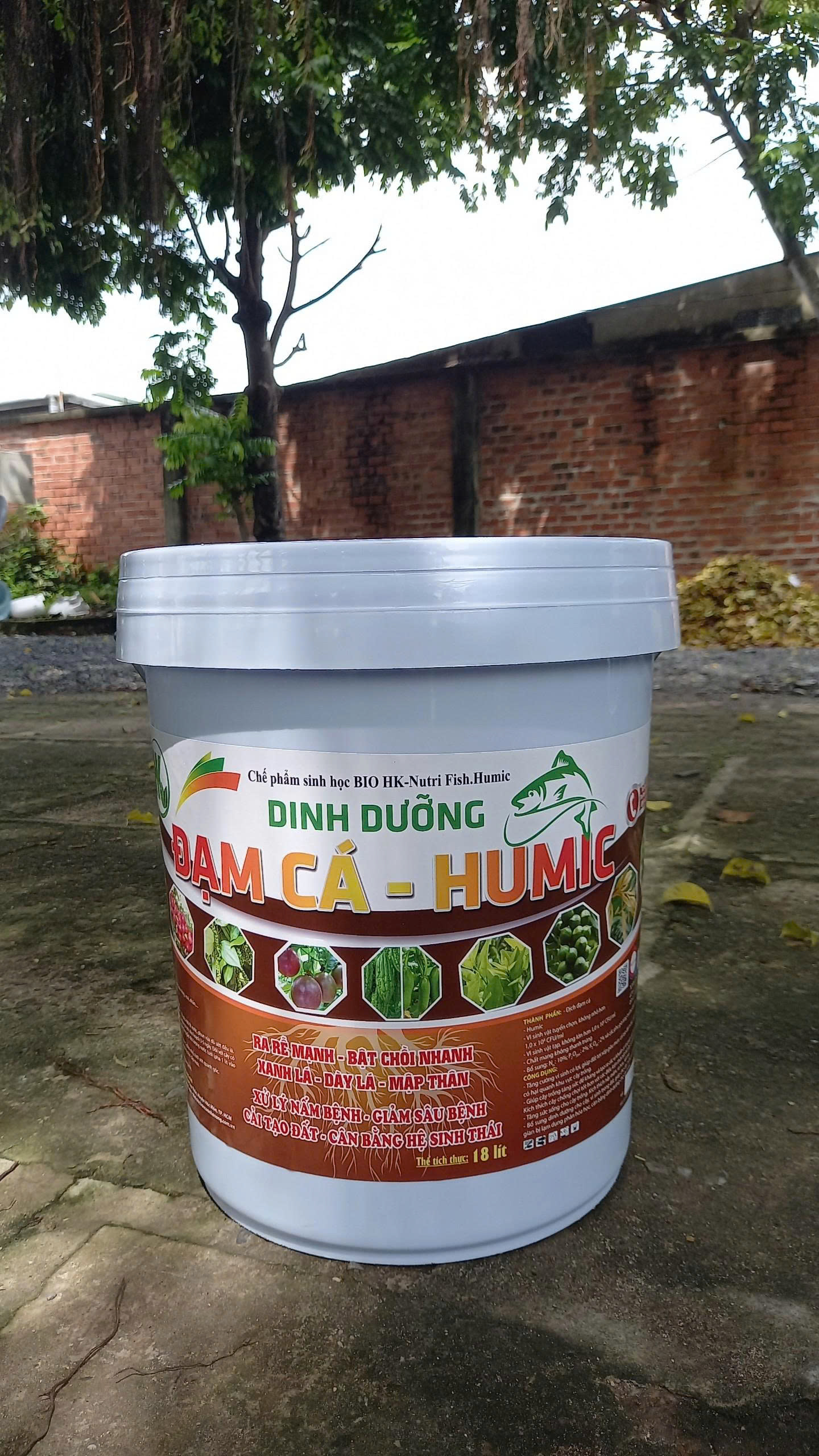 ĐẠM CÁ XÔ HUMIC