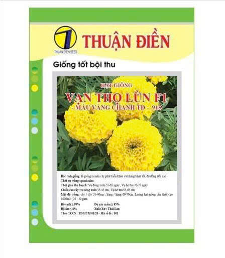 HẠT GIỐNG HOA VẠN THỌ LÙN F1 915