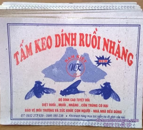 Keo Dính Ruồi Nam Kiệt ( Size Nhỏ / Lớn )