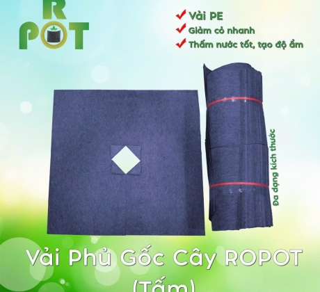 Vải phủ gốc cây