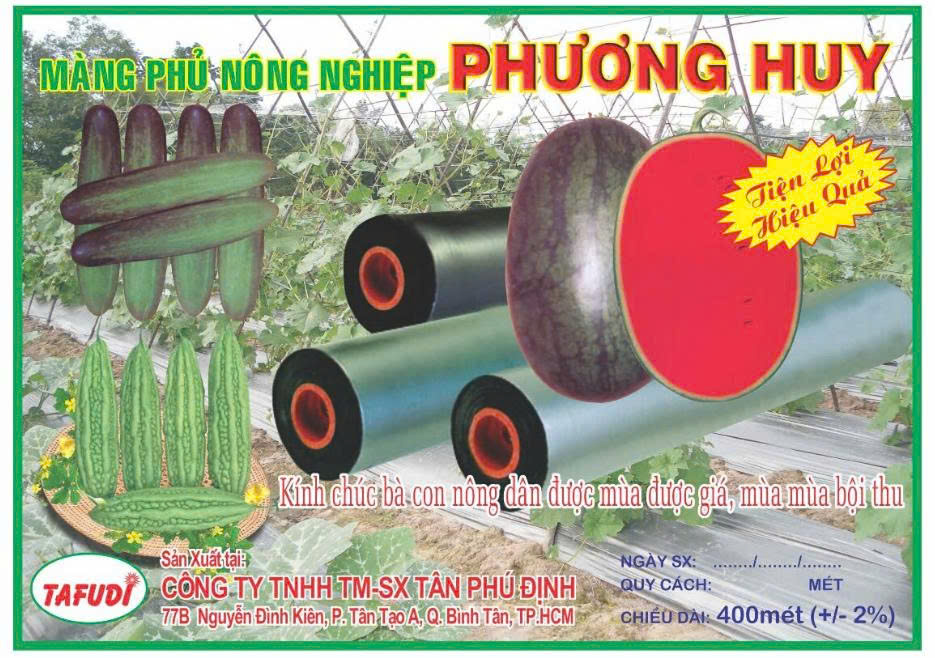 Màng Phủ Nông NGhiệp Độ Dày 14 micron ( Phương Huy )