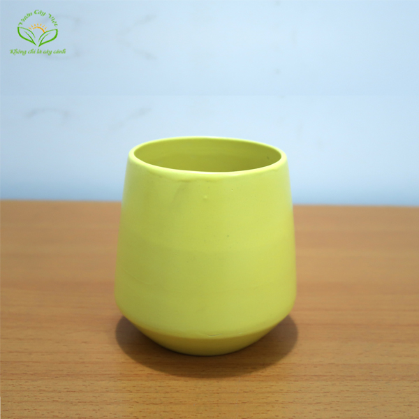 Chậu sứ tròn đáy bầu – CM005