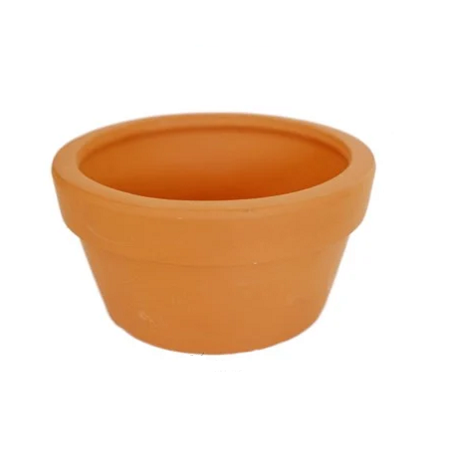 Chậu đất nung đỏ 17×9