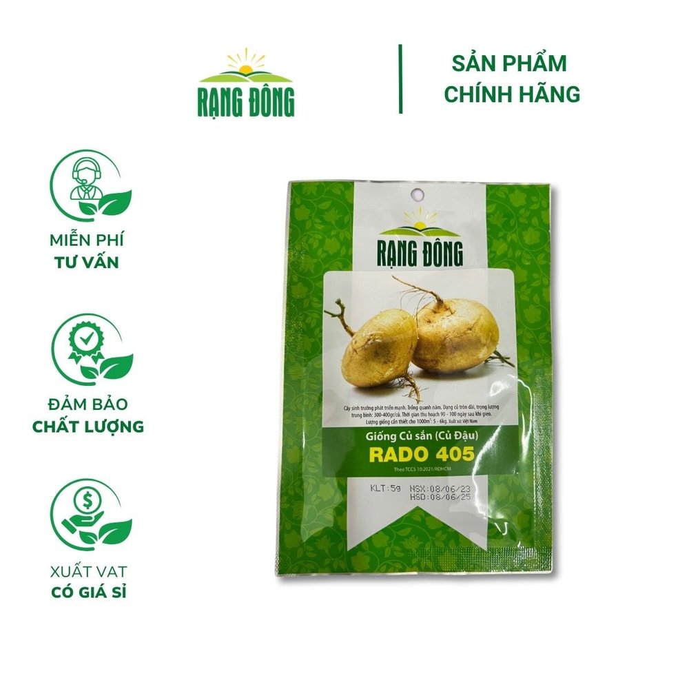 Hạt giống Củ sắn (củ đậu) RADO 405