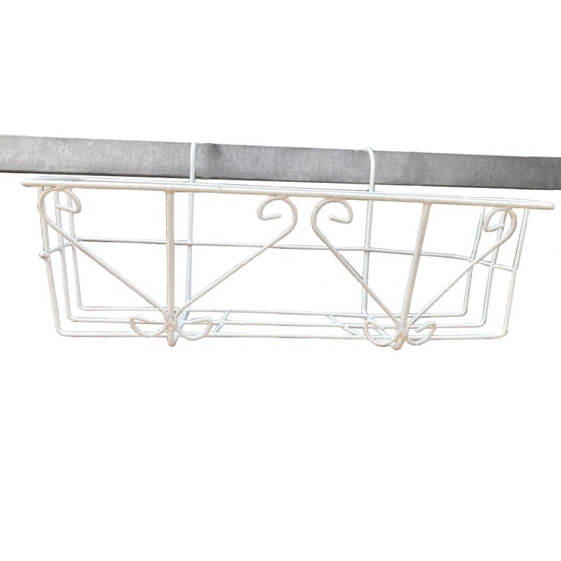 Khung sắt treo hoa chữ nhật 50x20x18cm