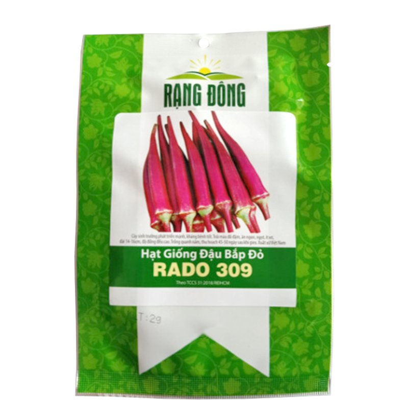 Hạt giống Đậu bắp đỏ RADO 309 - Gói 5 gram