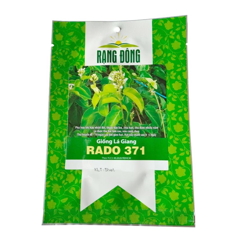 - Hạt giống Lá giang RADO 371  - Gói 5 hạt