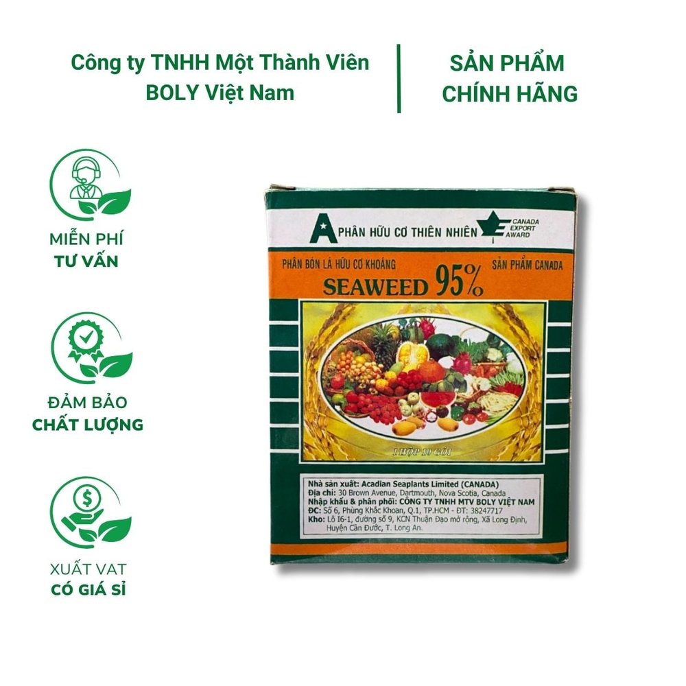 Phân Bón Lá Hữu Cơ SEAWEED - Rong Biển 95%