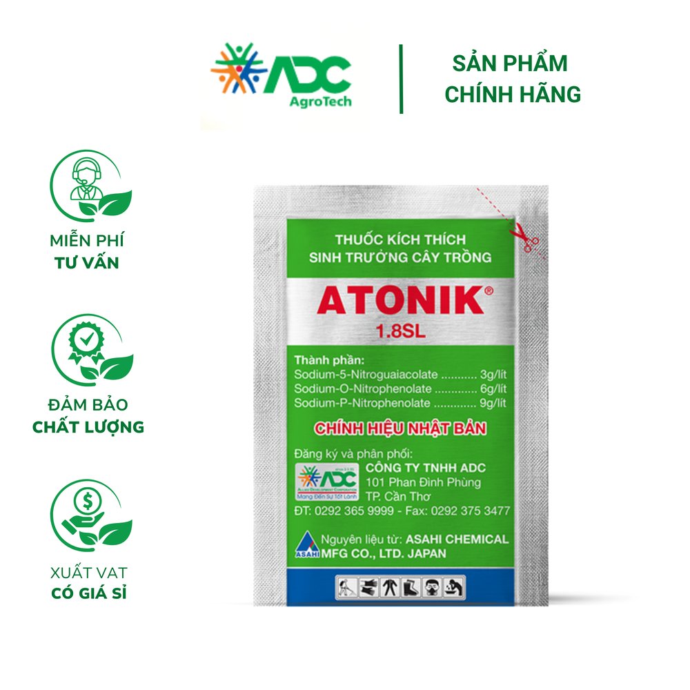 ATONIK (10ml) – Kích rễ, bật mầm mạnh cho cây trồng và hoa kiểng