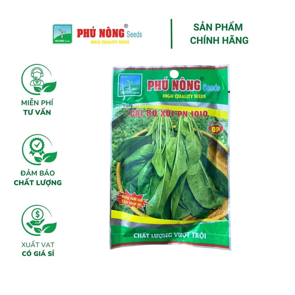 Hạt giống Cải bó xôi (chịu nhiệt) PN 1010