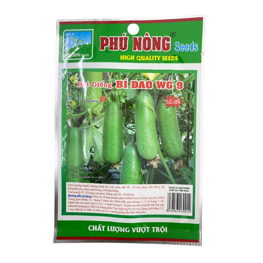 Hạt giống Bí đao lai F1 (lá sẻ) WG9 PN