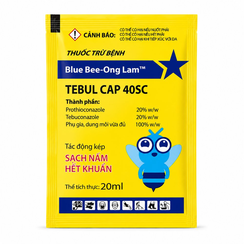 Tebul Cap 40SC – Thuốc Trừ Bệnh Phổ Rộng Sạch Nấm Hết Khuẩn Hiệu Quả Cao