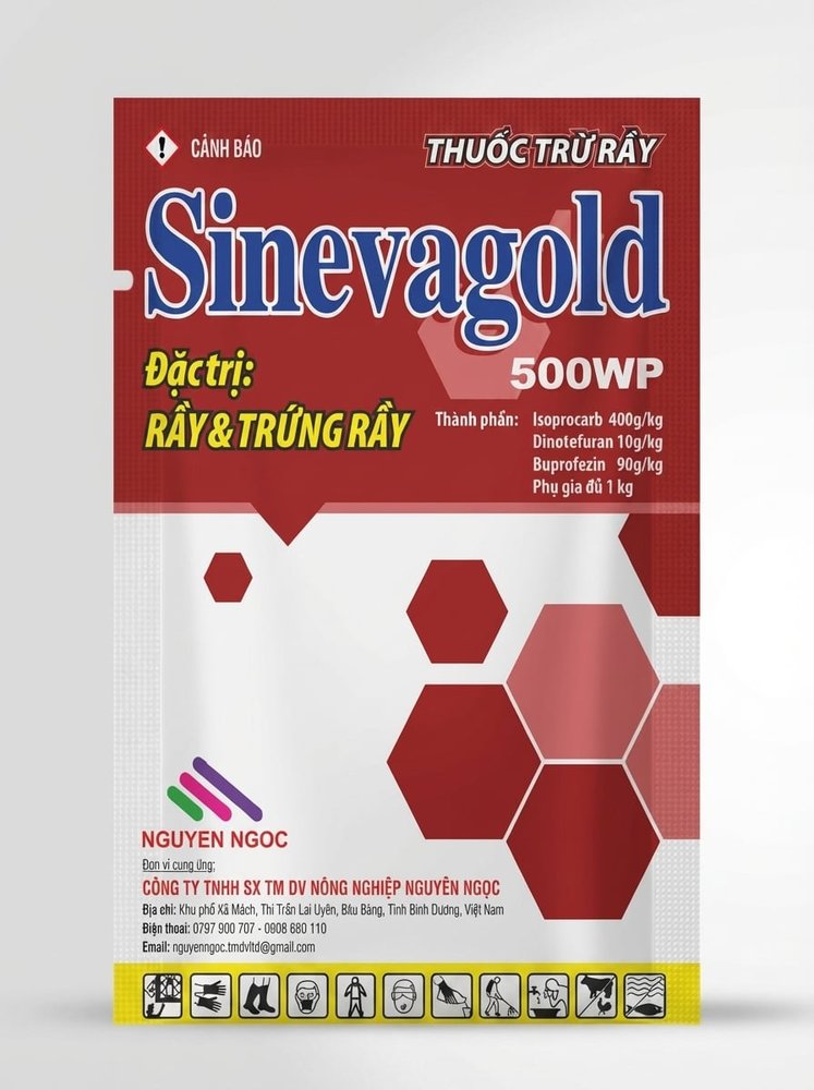Thuốc Trừ Rầy SINEVAGOLD 500WP - Đặc Trị Rầy Xanh, Rầy Nâu