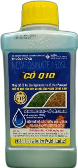 Khai Hoang Q10 Newfosinate 150SL - Thuốc trừ cỏ không chọn lọc, thế hệ mới, diệt cỏ mần trầu, cỏ tranh, cỏ ống, cỏ lông gà