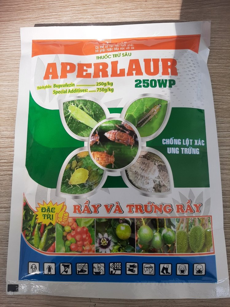 APERLAUR 250WP – THUỐC TRỪ RẦY NÂU, RẦY XANH, RẦY LƯNG TRẮNG, TRỨNG RẦY GÓI 100GR