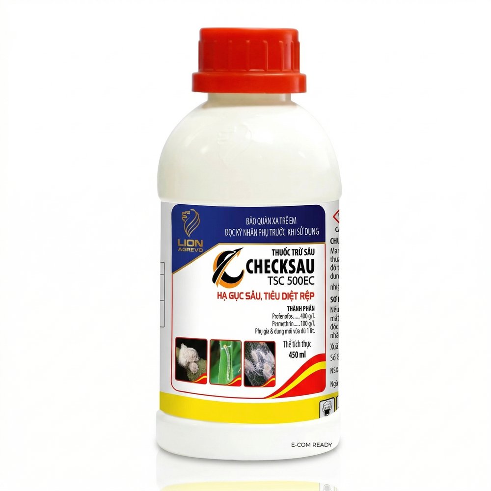 Thuốc Trừ Sâu CHECKSAU TSC 500EC – Giải Pháp "Hạ Gục Sâu, Tiêu Diệt Rệp" Toàn Diện