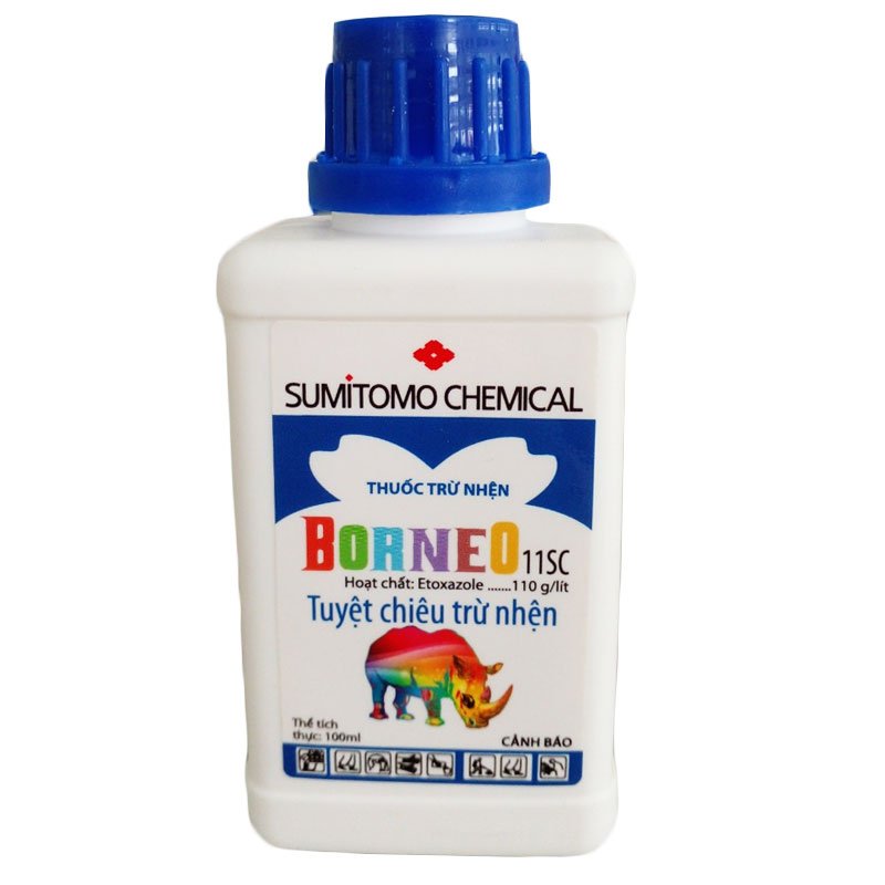 Thuốc Trừ Nhện BORNEO 11SC - Hoạt Chất: Etoxazole - Tuyệt Chiêu Trừ Nhện