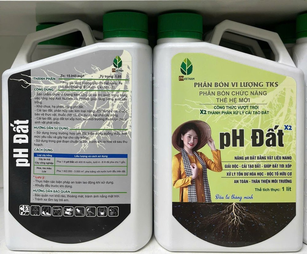 pH Đất x2- Phân bón chức năng thế hệ mới