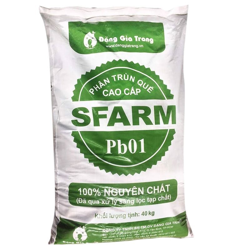 Phân Trùn Quế Cao Cấp SFARM PB01