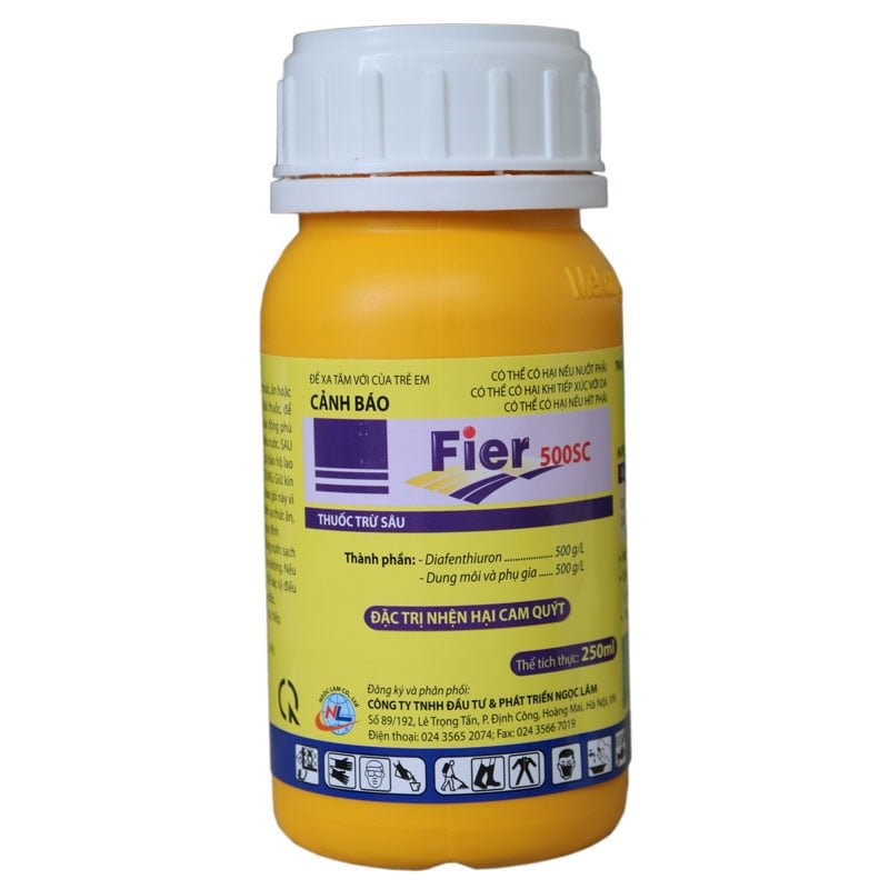 Thuốc Trừ Nhện Fier 500SC - Đặc trị nhện đỏ hại cam, quýt