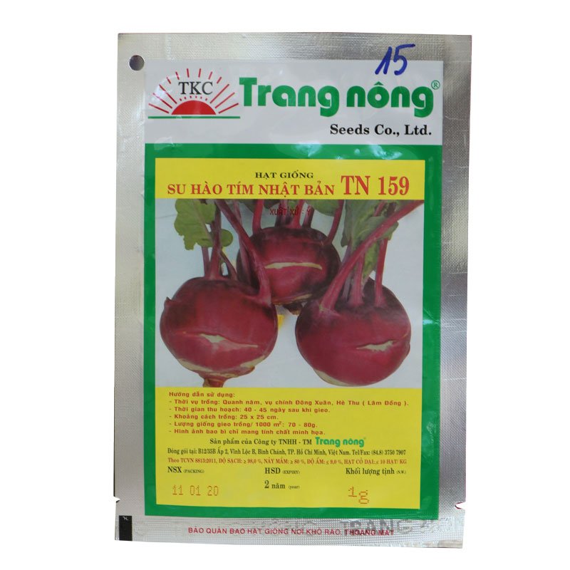Hạt Giống Su Hào Tím Nhật Bản TN 159