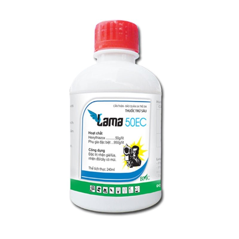 Lama 50EC - Thuốc Trừ Nhện - Hoạt chất: Hexythiazox