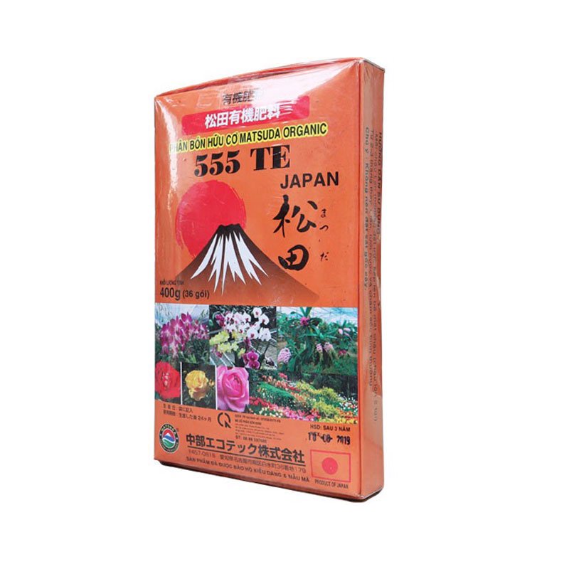 Phân bón hữu cơ dạng túi MATSUDA ORGANIC 555 TE