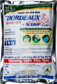 Thuốc Trừ Nấm Bệnh  BM BORDEAUX M 25WP - BOÓC-ĐÔ