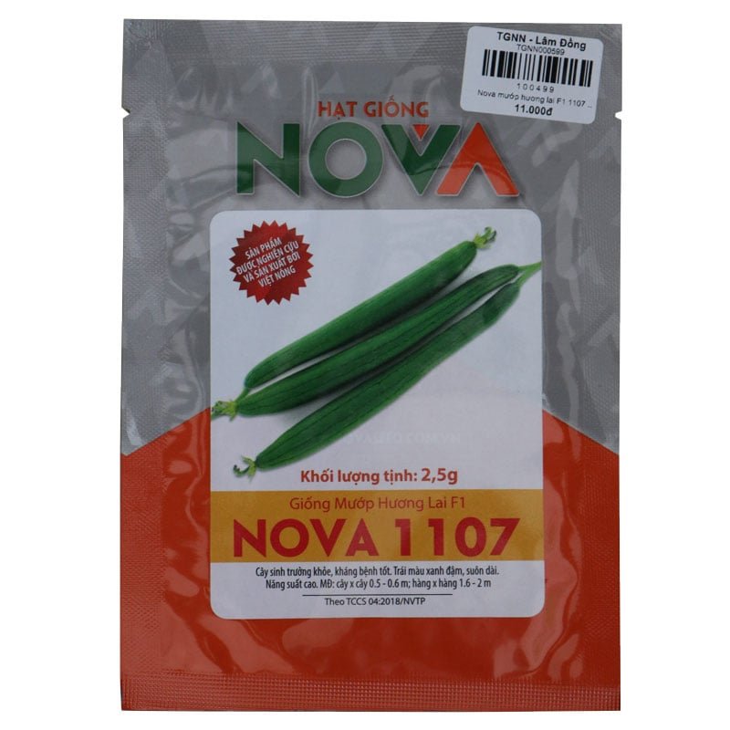 Hạt Giống Mướp Hương Lai F1 Nova 1107