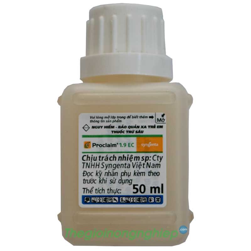 Proclaim 1.9EC - Thuốc Trừ Sâu - Hoạt chất: Emamectin benzoate - Syngenta
