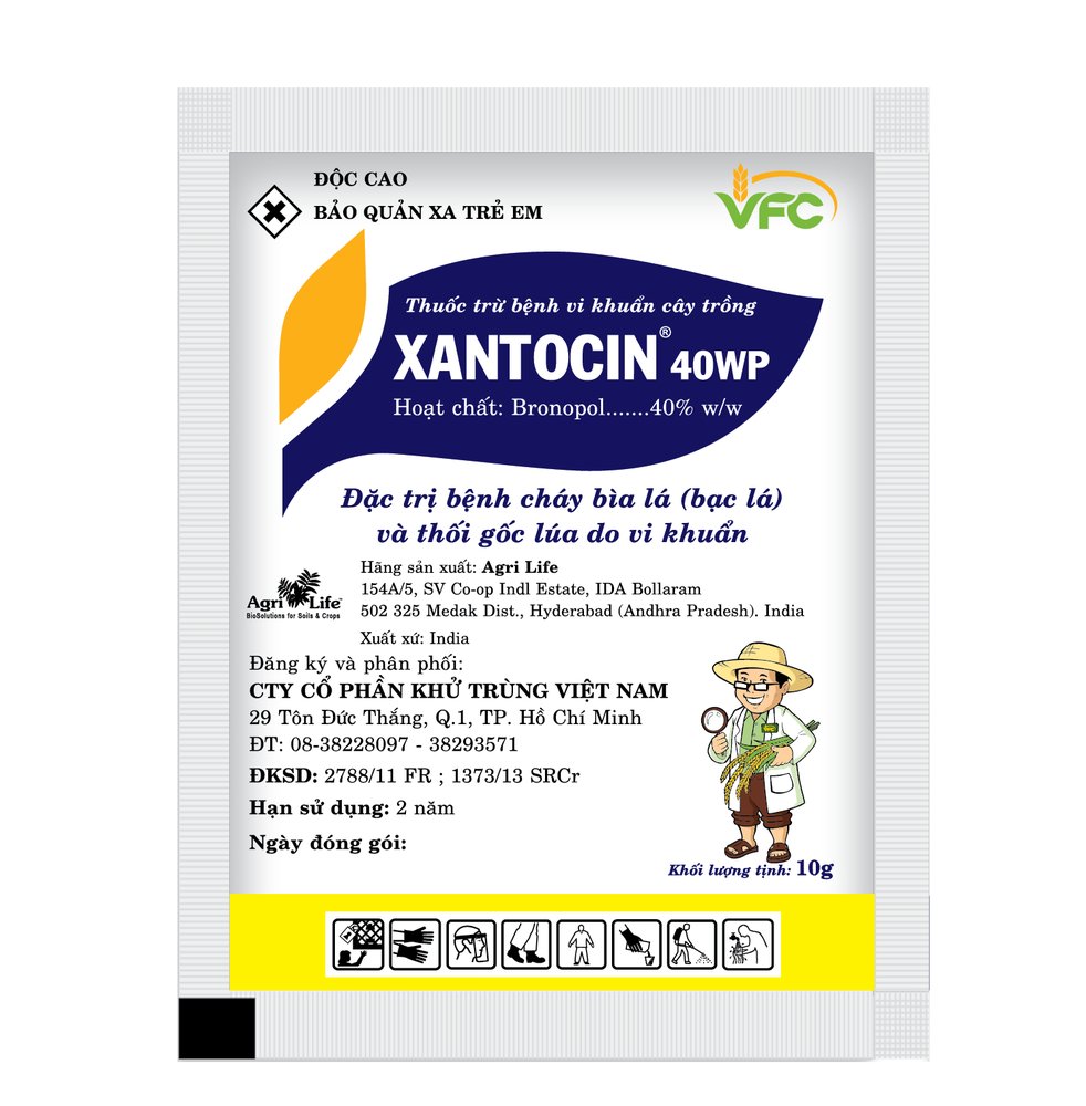 Thuốc Trừ Bệnh XANTOCIN 40WP
