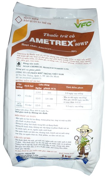 AMETREX 80WP - Thuốc trừ cỏ