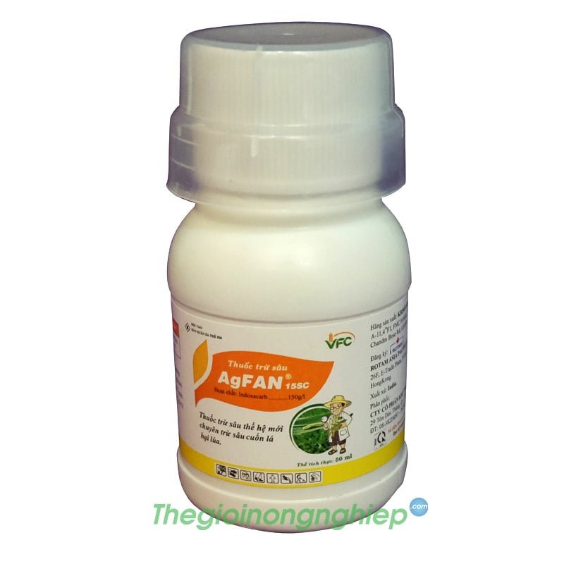 AGFAN 15SC - Thuốc Trừ Sâu -  Indoxacarb