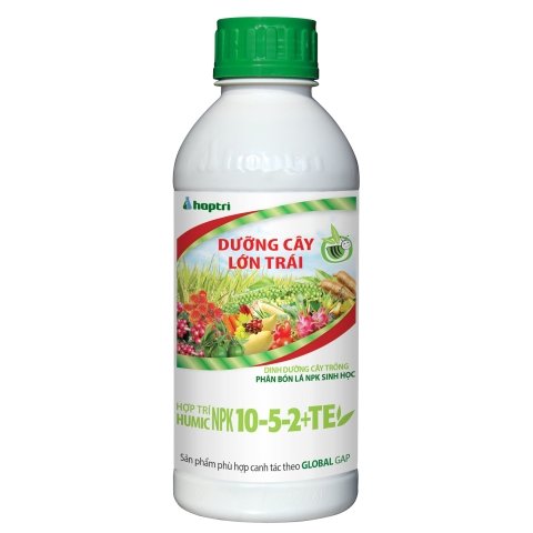 Hợp Trí Humic NPK 10-5-2+TE - Phân Bón Lá NPK Sinh Học