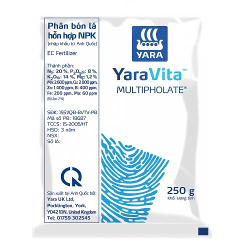 YaraVita Multipholate - Dưỡng Cây - Nuôi Trái Tăng Năng Suất