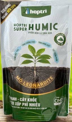 Hợp Trí Super Humic - Phân bón lá hữu cơ sinh học dạng hạt cao cấp