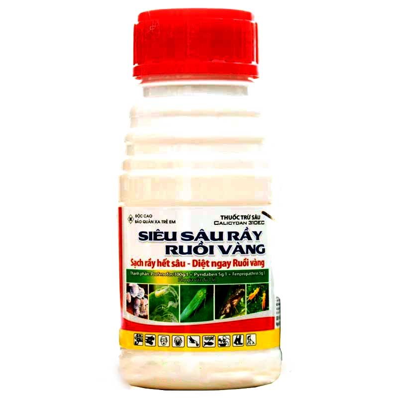 Calicydan 310EC - Siêu Sâu Rầy Ruồi Vàng - Sạch Rầy Hết Sâu - Diệt Ngay Ruồi Vàng