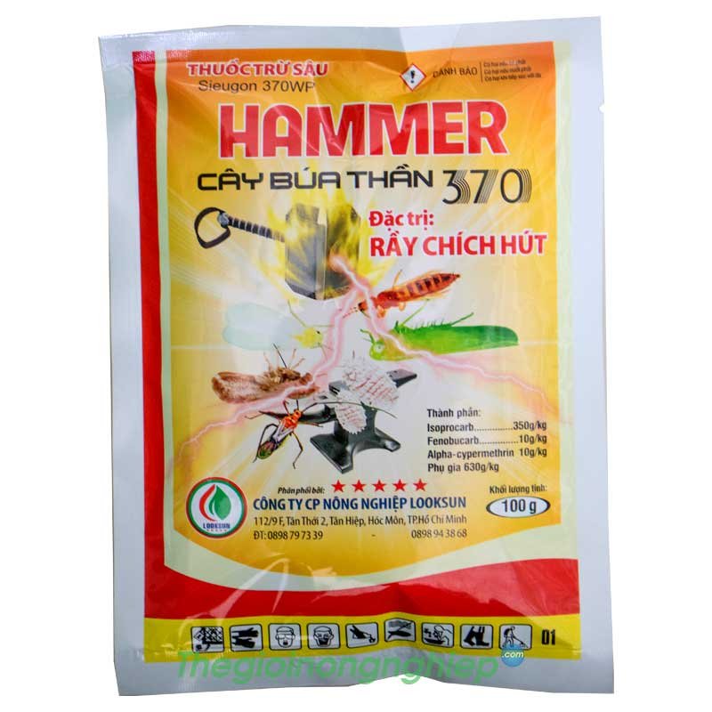 Sieugon 370WP - Thuốc Trừ Sâu - Đặc Trị Rầy Chích Hút