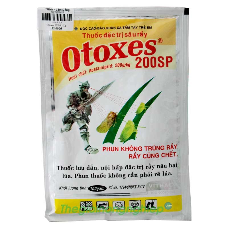 Otoxes 200SP - Thuốc Đặc Trị Sâu Rầy - Phun Không Trúng Rầy Cũng Chết