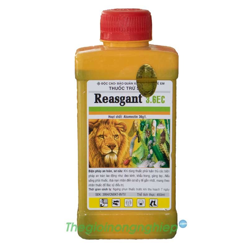 Reasgant 3.6EC 450ml - Thuốc Trừ Sâu Sinh Học - Abamectin